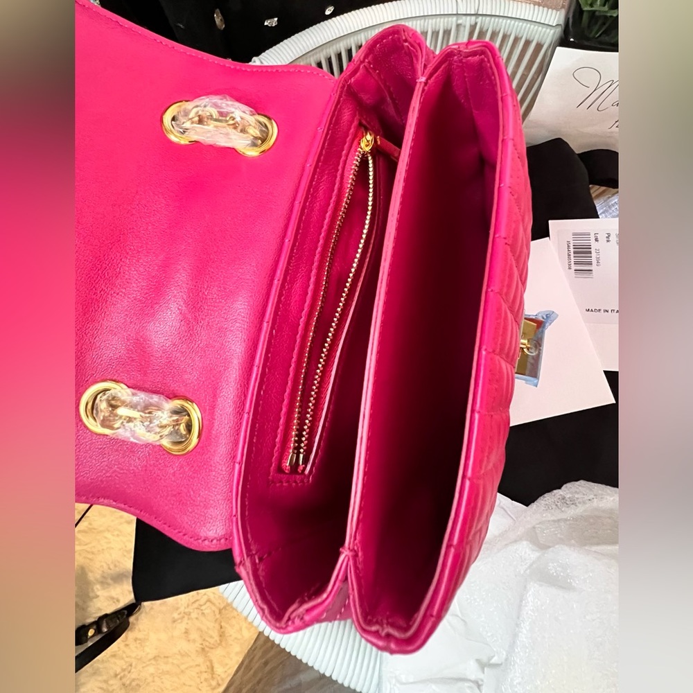 Authentic CELINE PINK TWO WAY BAG - Picture 7 of 9